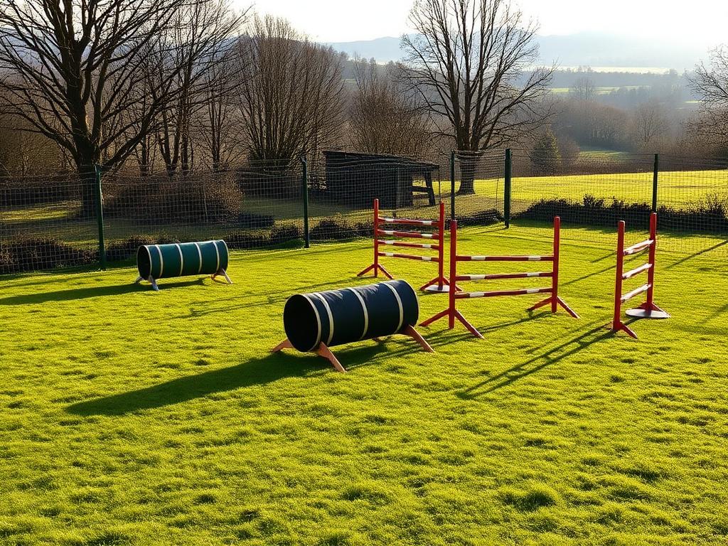 Brackenside Training Paddock secure dog space